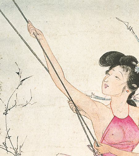 申扎县-胡也佛的仕女画和最知名的金瓶梅秘戏图
